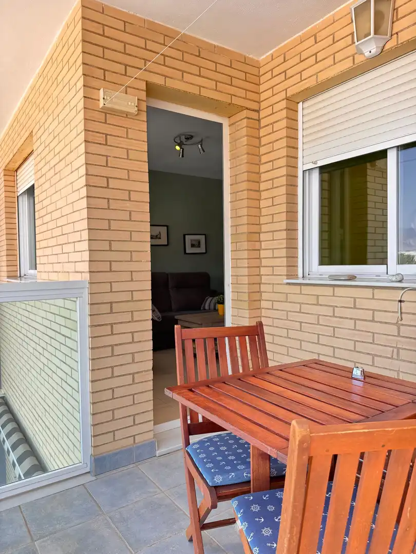 Terrassa de Apartament en venda en Roquetas de Mar amb Aire condicionat, Terrassa i Moblat