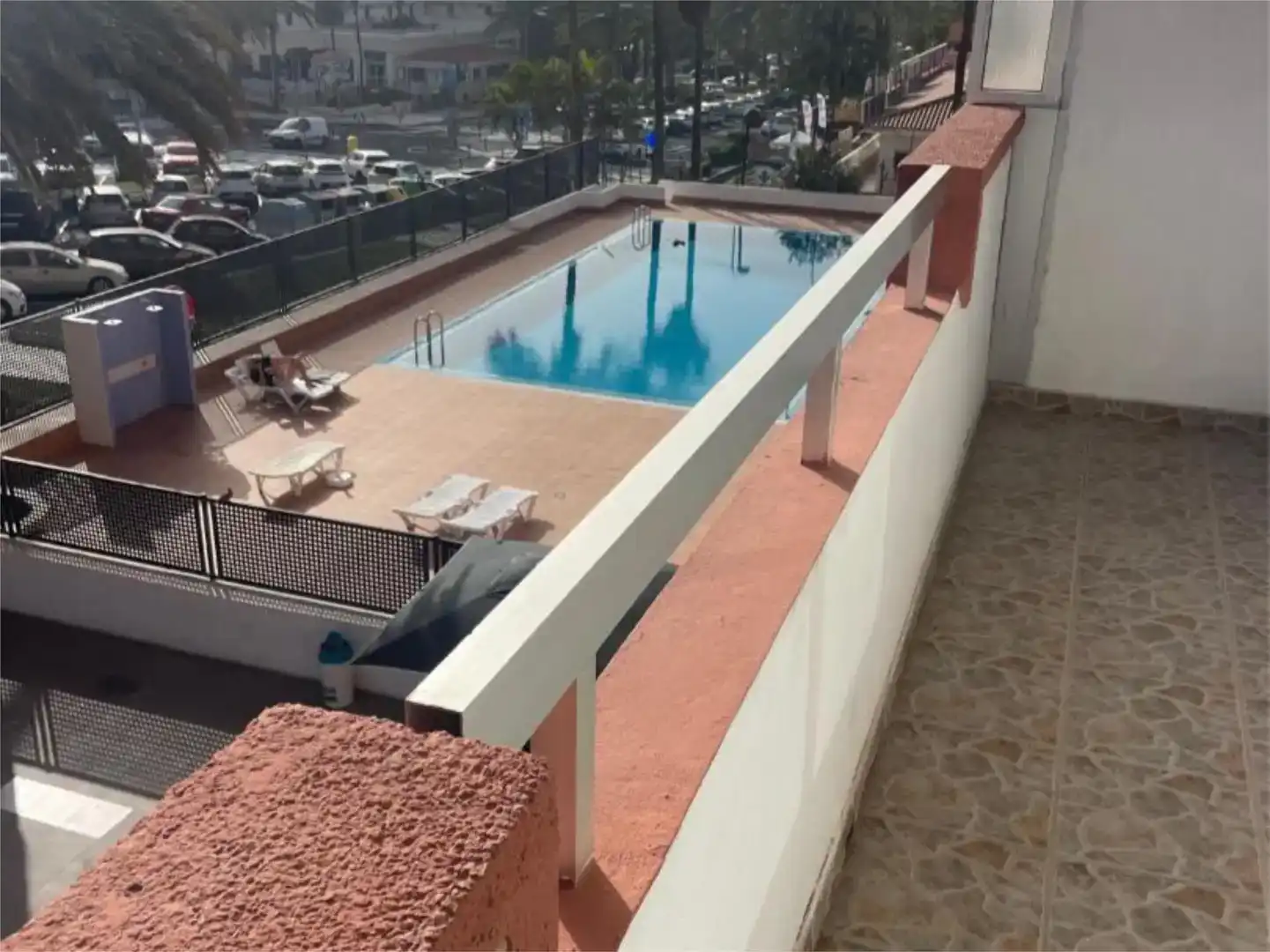 Piscina de Pis de lloguer en Arona amb Piscina i Moblat