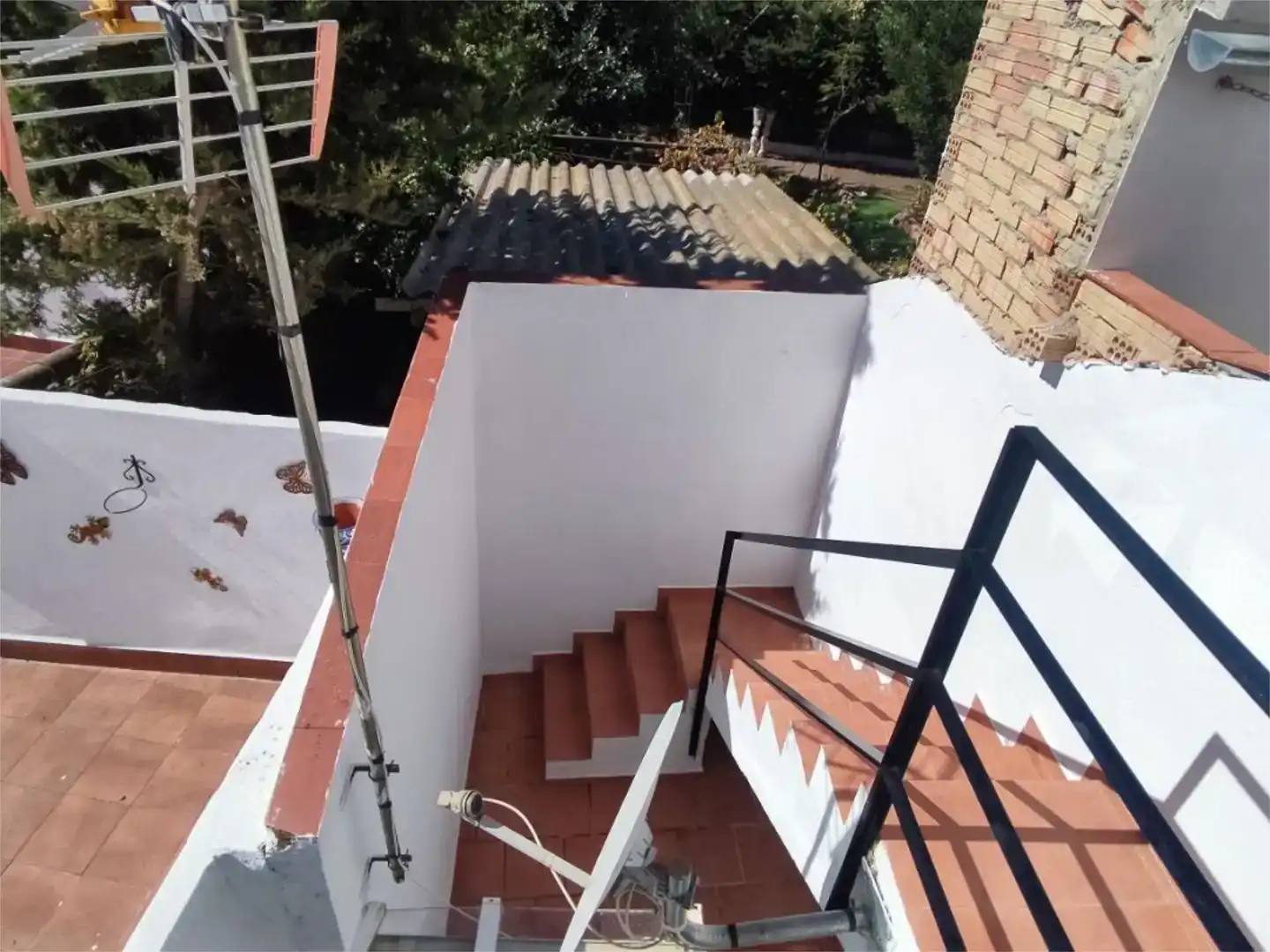 Terrassa de Casa adosada en venda en Pruna amb Balcó