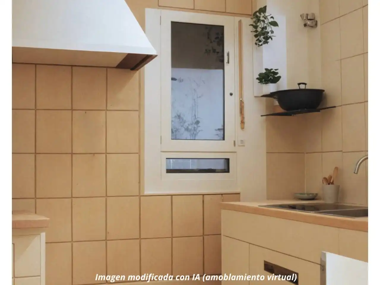 Cocina de Apartamento en venta en Barcelona
