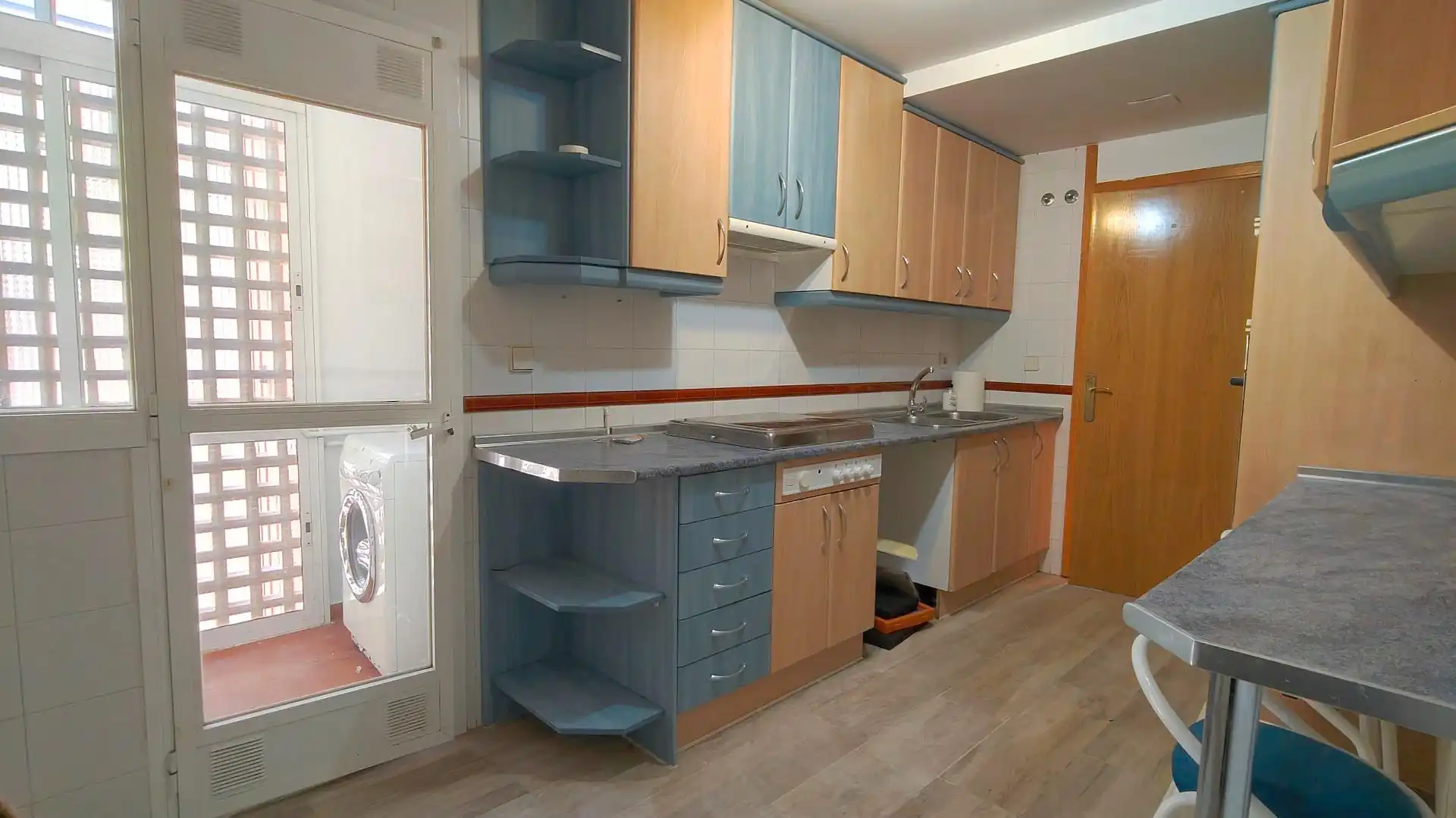 Küche von Wohnung zum Verkauf in Arganda del Rey mit Klimaanlage, Heizung und Parkett