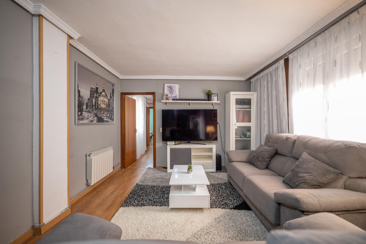 Living room of Flat for sale in Ávila Capital  with Heating, Terrace and Storage room