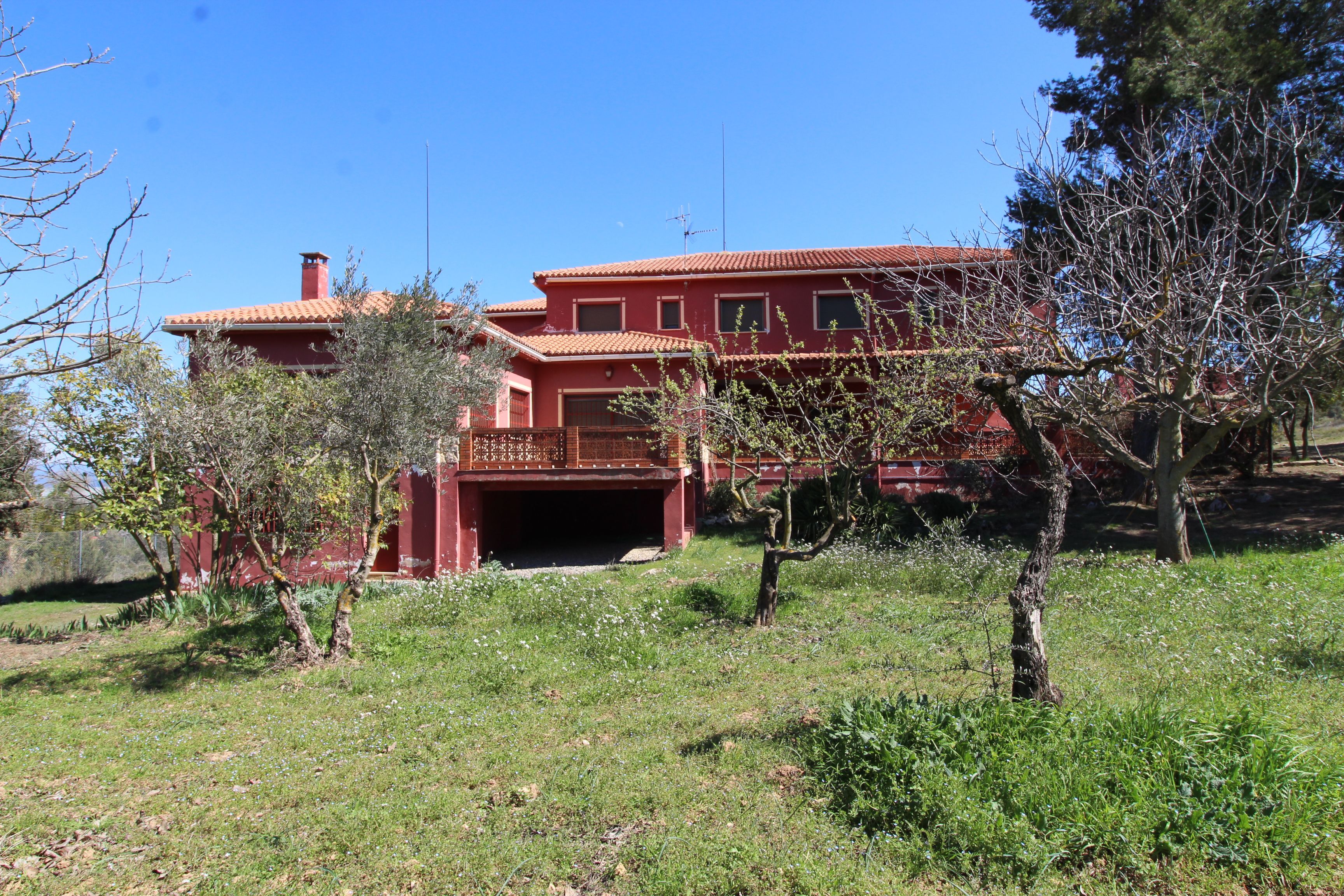 Vista exterior de Casa o xalet en venda en Sinarcas amb Terrassa