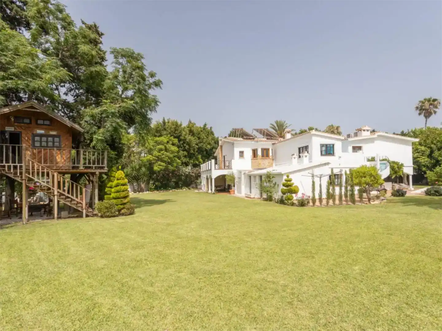 Jardín de Casa o chalet en venta en Marbella con Aire acondicionado, Piscina y Balcón
