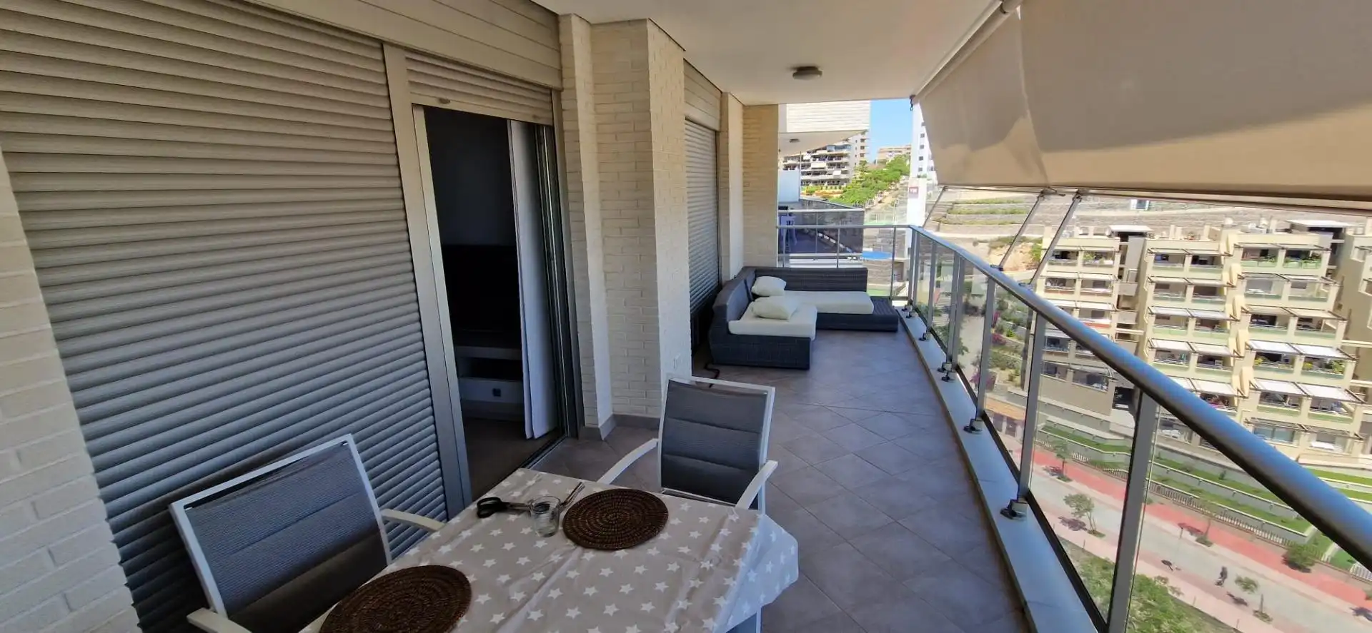 Terraza de Ático de alquiler en Elche / Elx con Aire acondicionado, Terraza y Amueblado
