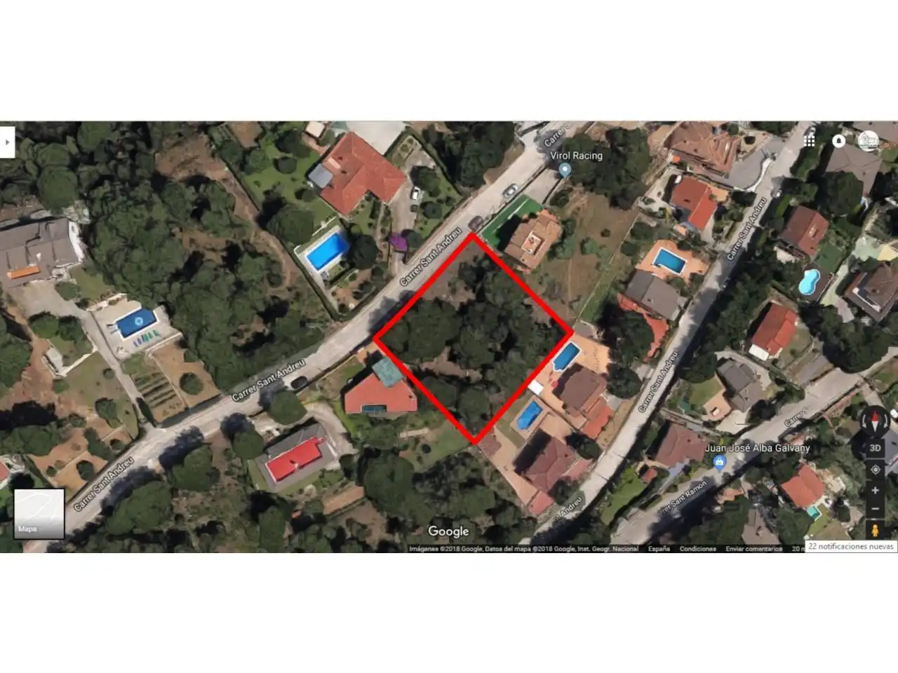 Terreny residencial en venda a Calle Sant Andreu 18, imagen 3