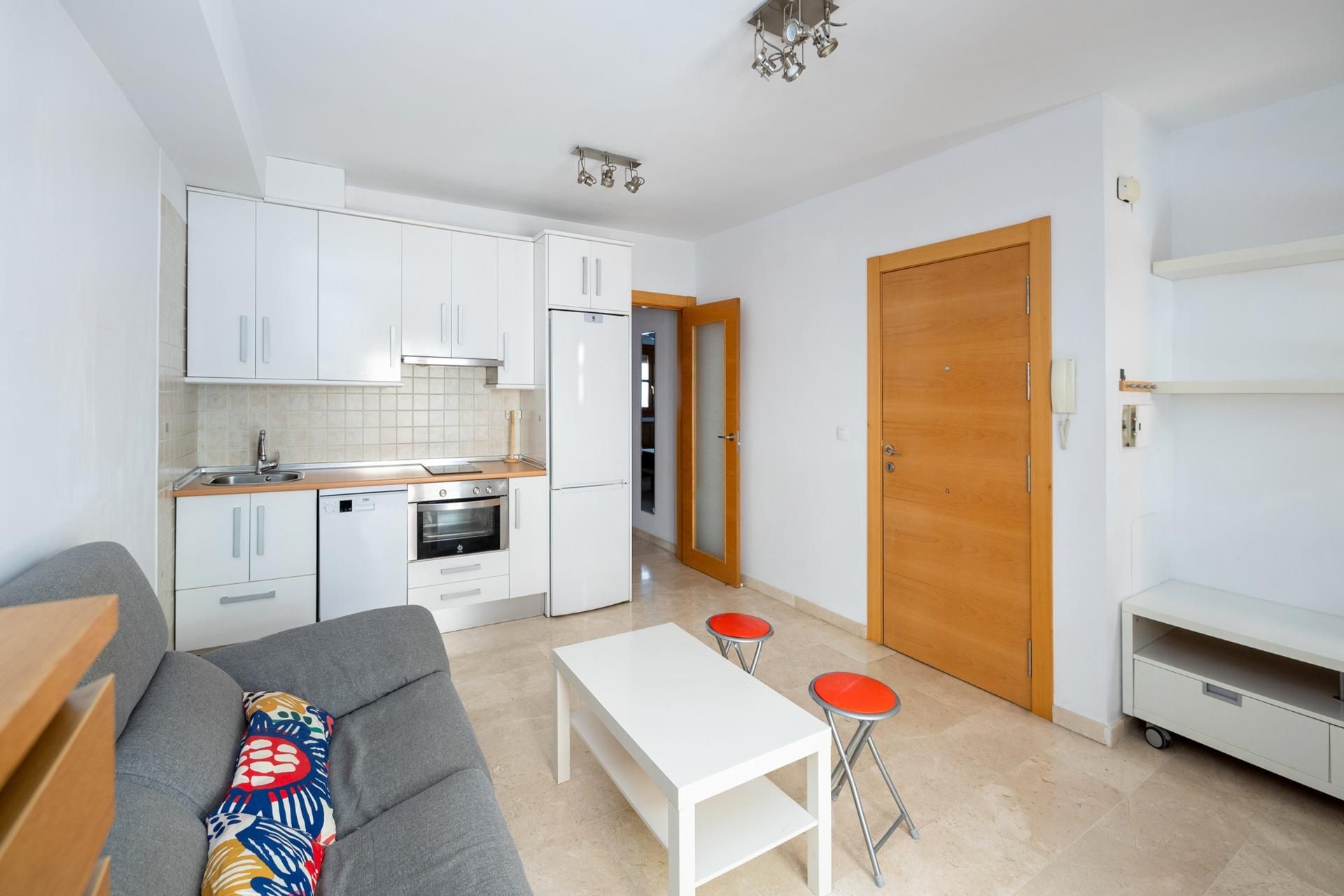Kitchen of Apartment for sale in  Granada Capital  with Air Conditioner and Terrace