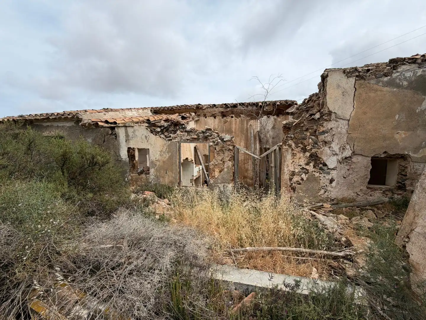 Vista exterior de Finca rústica en venta en Lorca con Jardín privado, Terraza y Piscina
