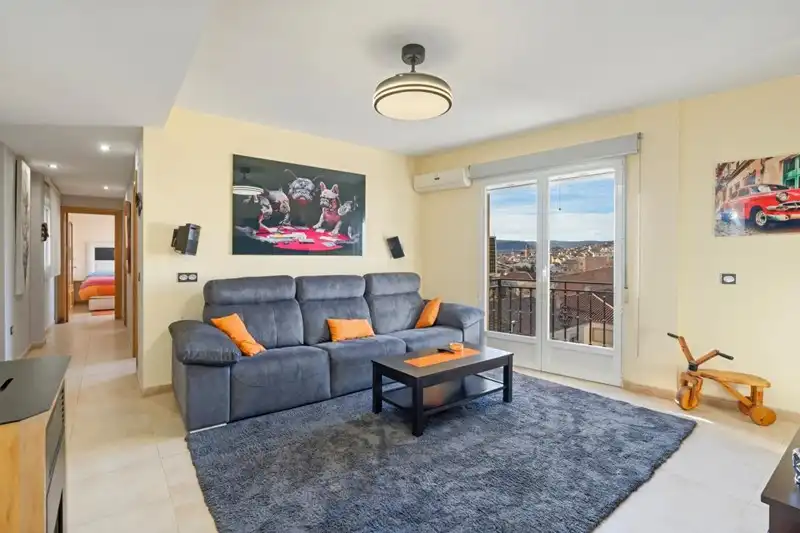 Sala de estar de Piso en venta en Padul con Aire acondicionado, Trastero y Amueblado