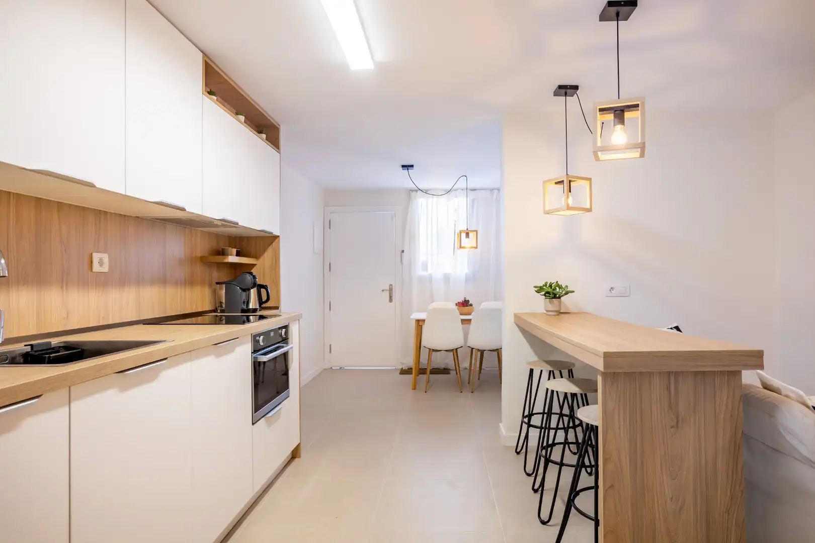 Cocina de Piso de alquiler en San Cristóbal de la Laguna con Calefacción, Amueblado y Horno