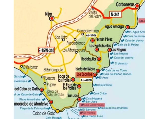 Finca rústica en Venta en Carretera San José, S/N en Pozo de los Frailes - Presillas - Albaricoques