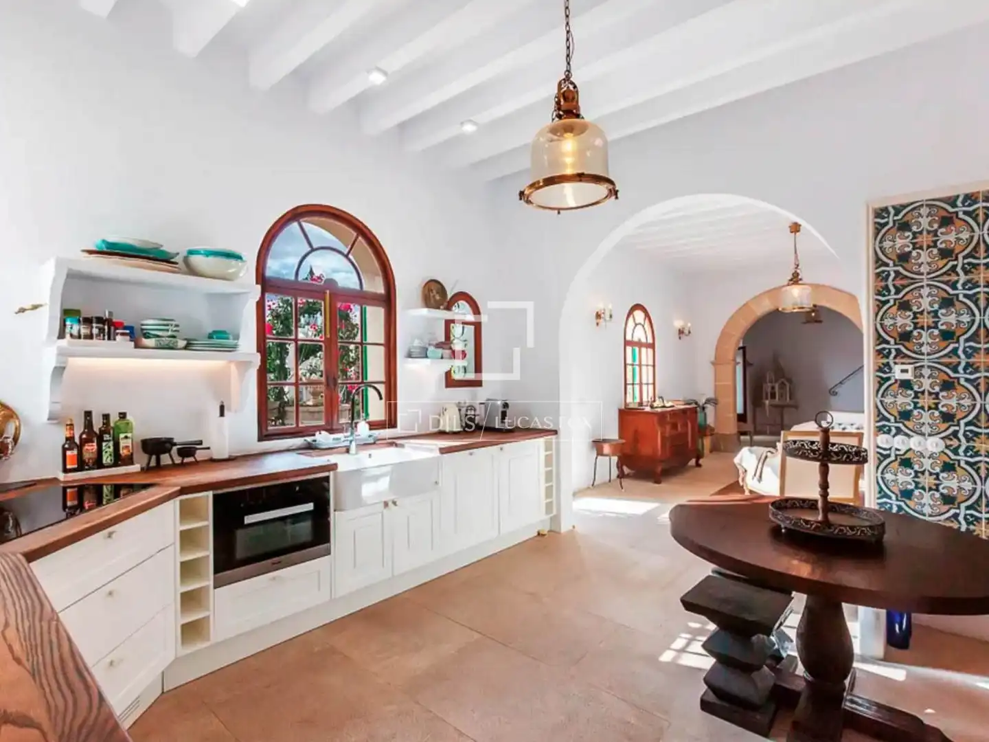 Kitchen of Houses for rent in  Palma de Mallorca  with Air Conditioner, Heating and Private garden