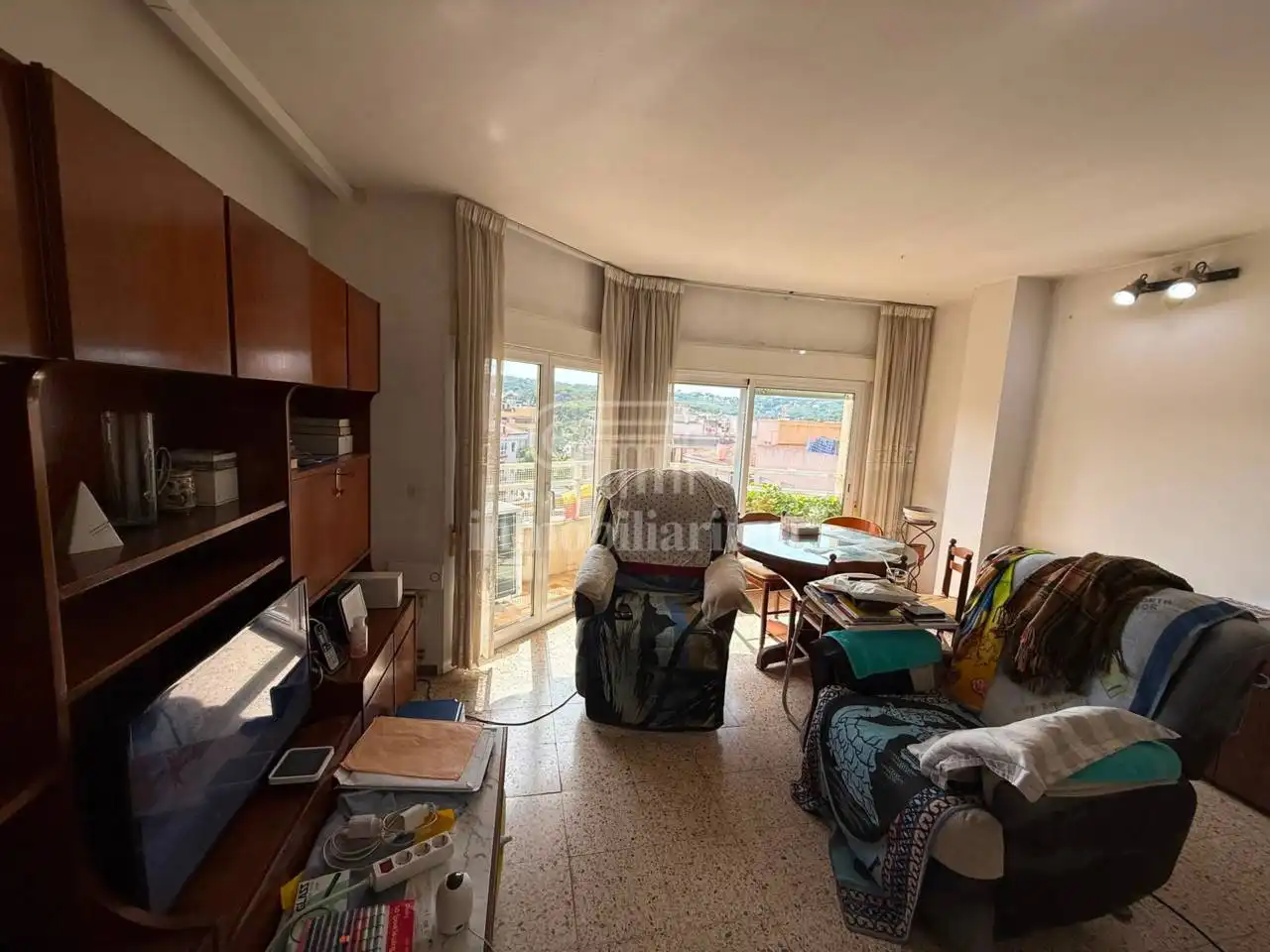 Sala d'estar de Àtic en venda en Lloret de Mar amb Aire condicionat, Calefacció i Moblat