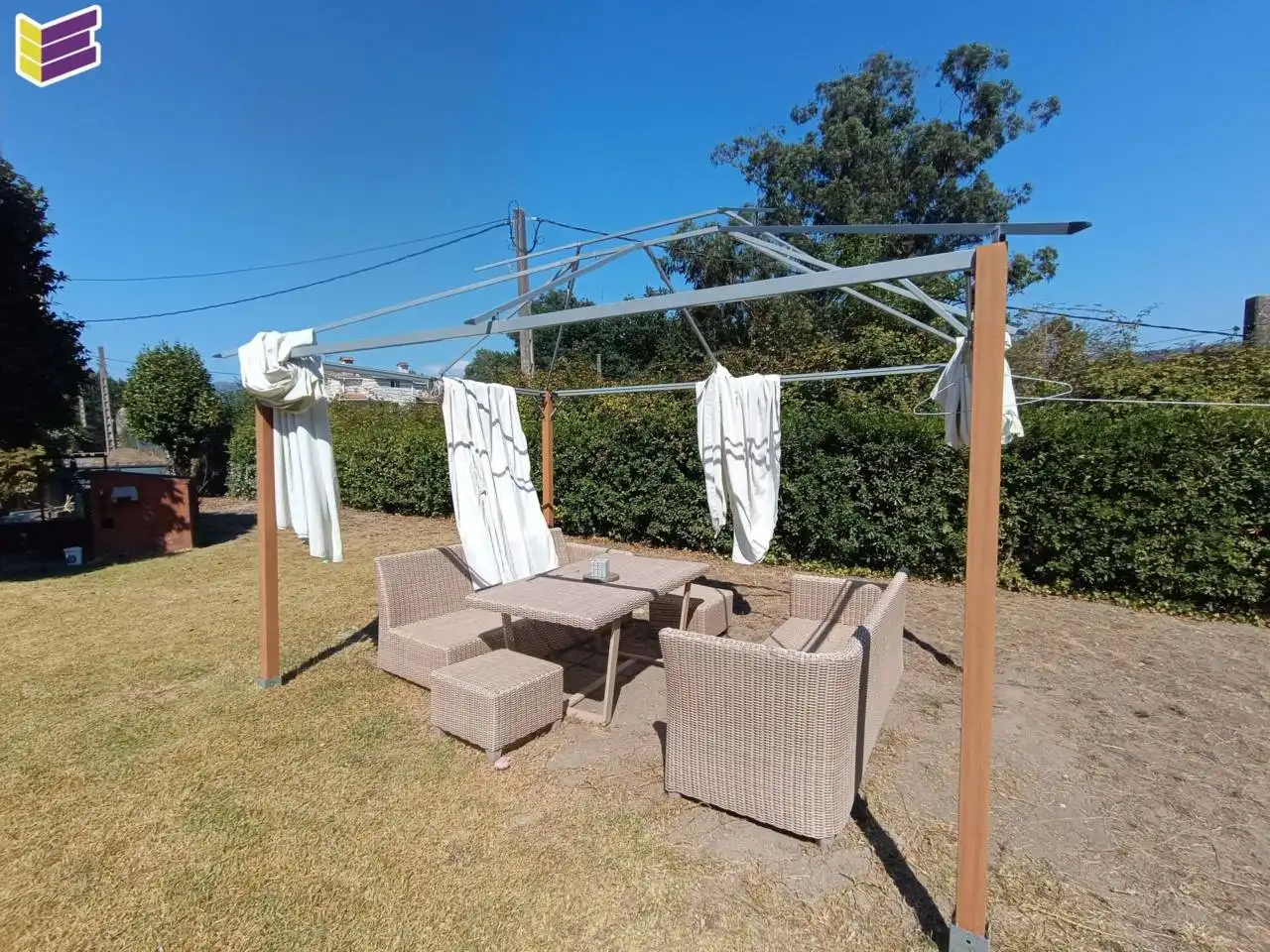 Terraza de Casa o chalet en venta en Mondariz con Calefacción, Jardín privado y Terraza