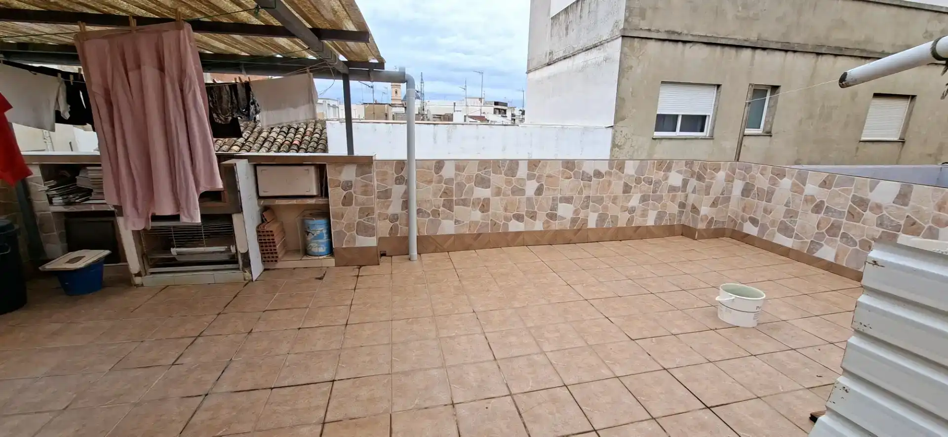 Terrassa de Casa adosada en venda en Gandia