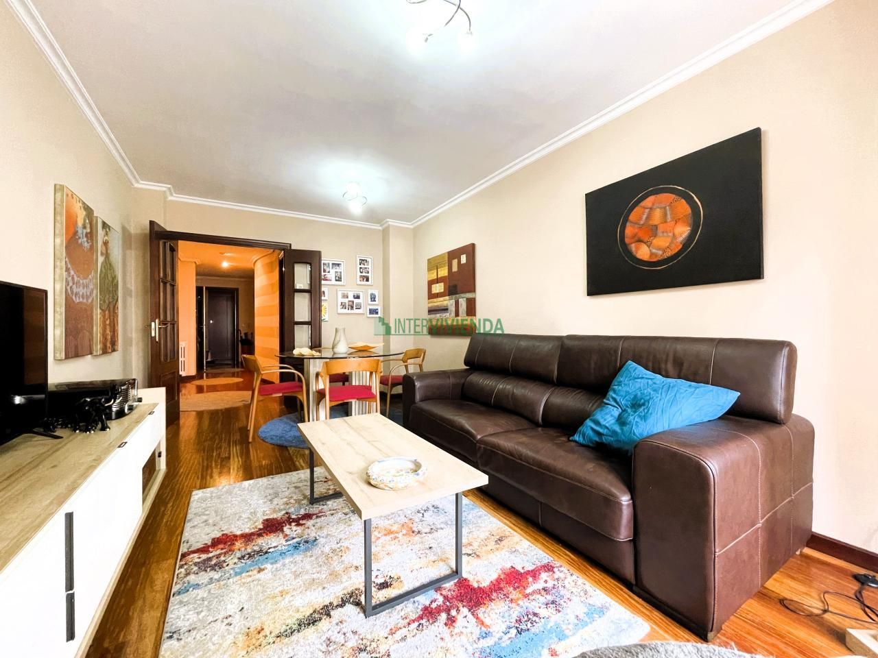 Living room of Flat for sale in Vigo   with Heating and Storage room
