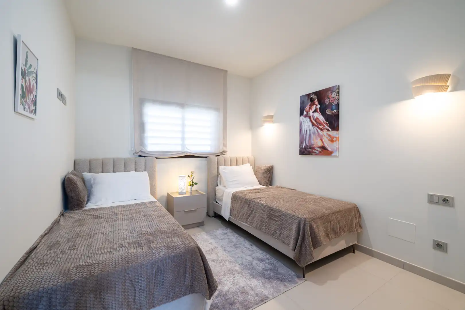 Bedroom of Flat for rent in Fuengirola  with Air Conditioner, Heating and Private garden