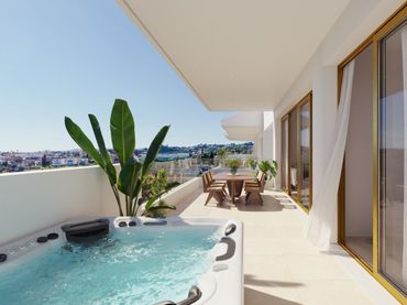 Apartament amb piscina en venda a Los Pacos