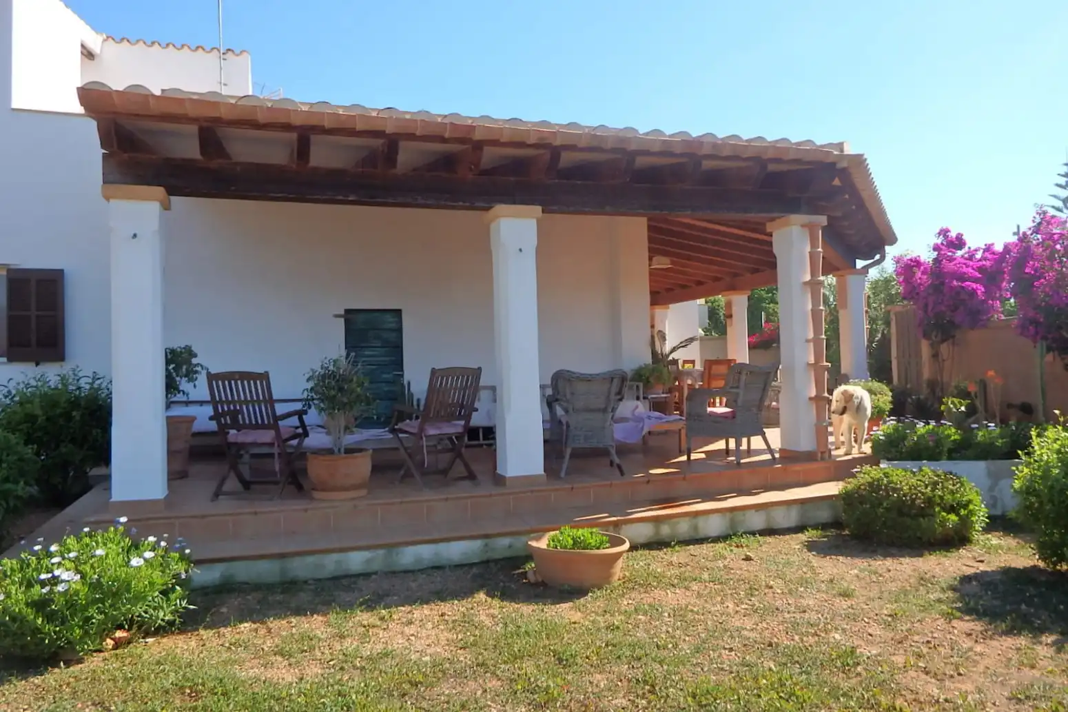 Terrassa de Casa o xalet de lloguer en Santanyí amb Moblat