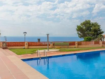 Swimming pool of Flat for sale in Sant Feliu de Guíxols  with Heating, Terrace and Storage room