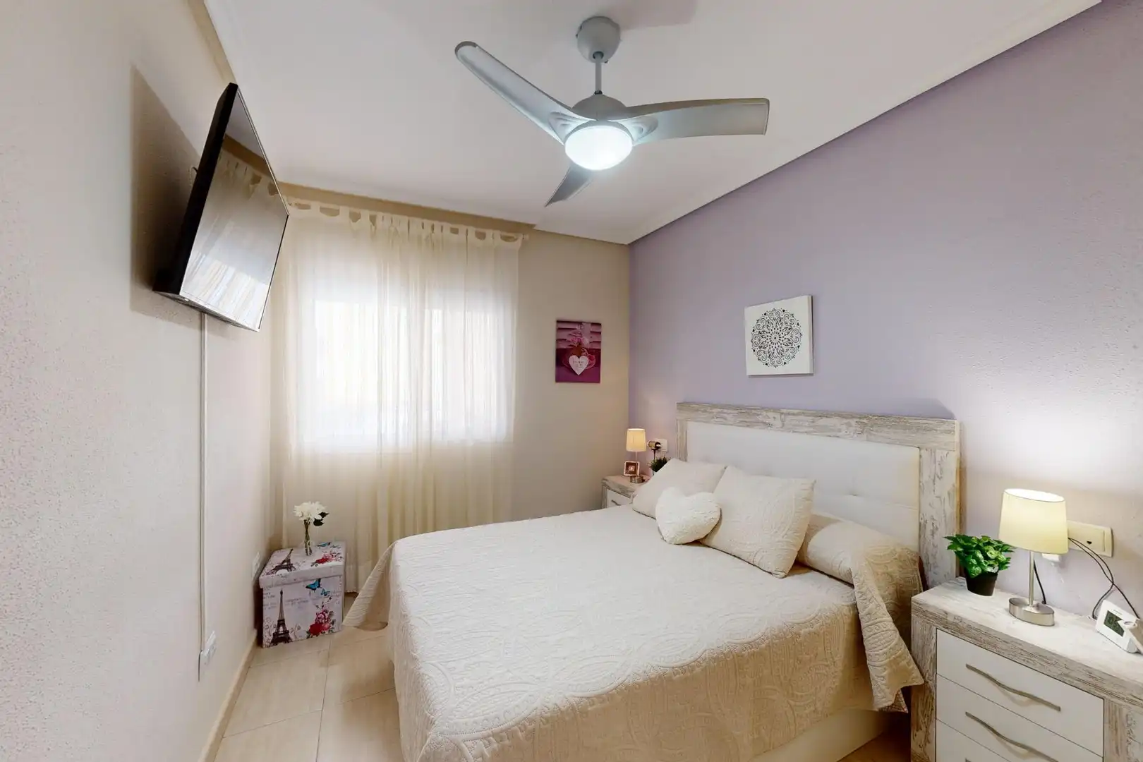 Habitación de Apartamento en venta en Cartagena con Aire acondicionado, Calefacción y Jardín privado