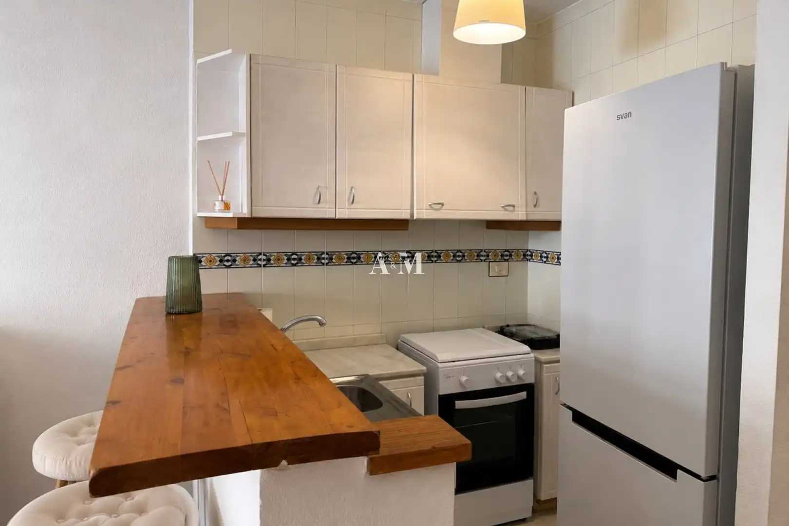 Küche von Wohnung zur Miete in Pilar de la Horadada mit Klimaanlage, Heizung und Terrasse