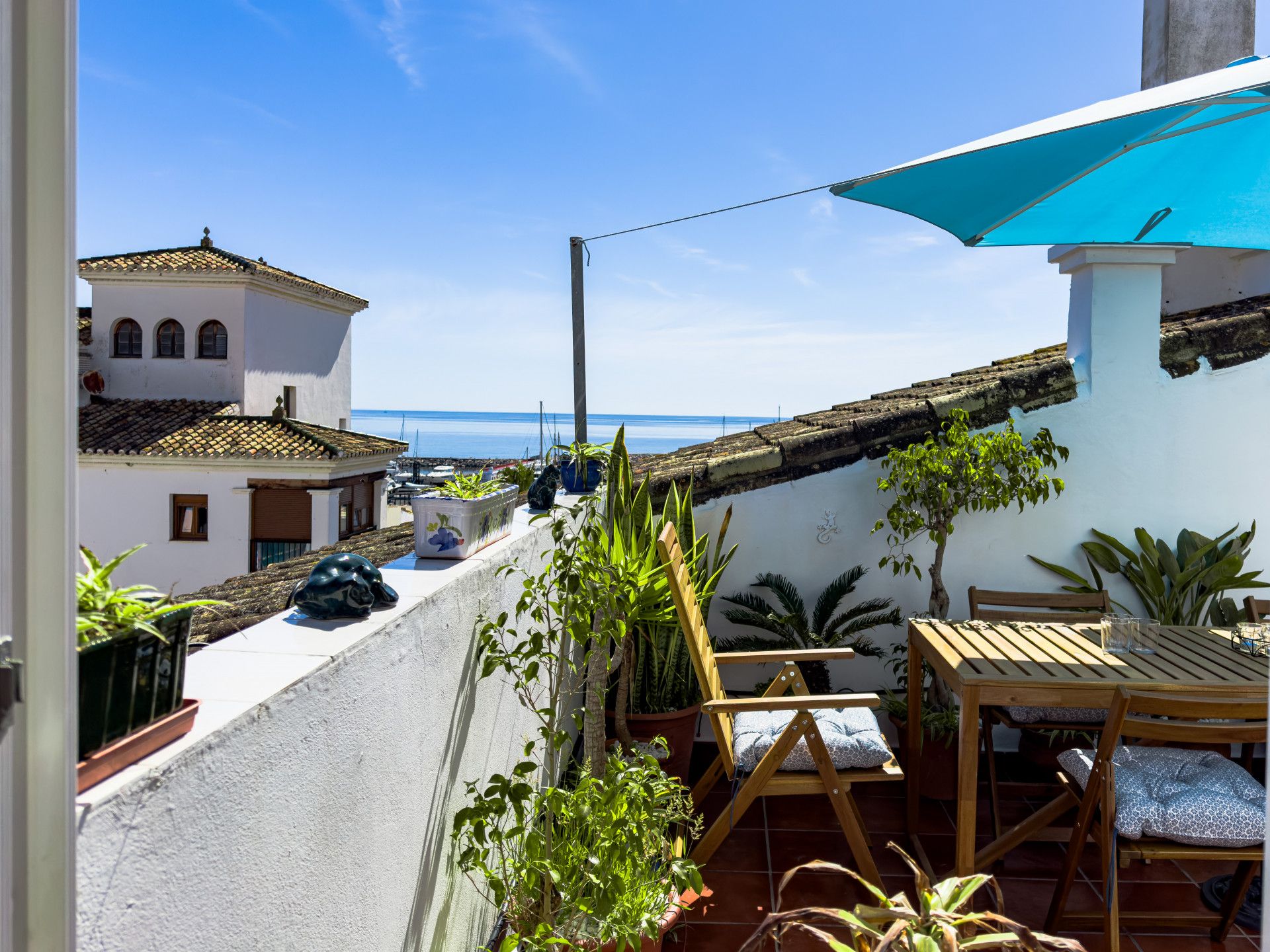 Terrace of Attic for sale in Manilva  with Air Conditioner, Terrace and Furnished