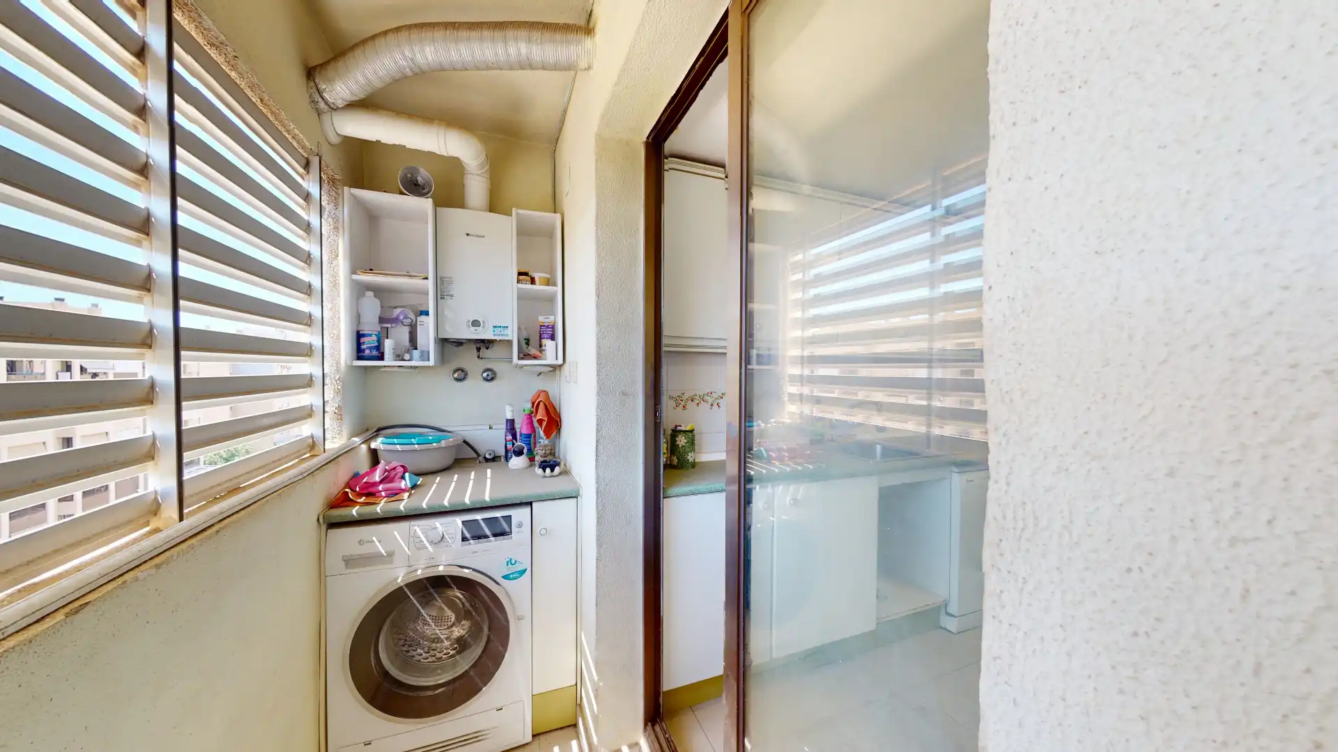 Kitchen of Flat for sale in Alicante / Alacant  with Air Conditioner, Heating and Terrace