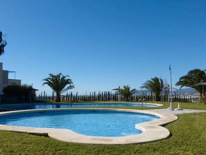 Schwimmbecken von Wohnungen zum verkauf in Mazarrón mit Klimaanlage, Terrasse und Schwimmbad