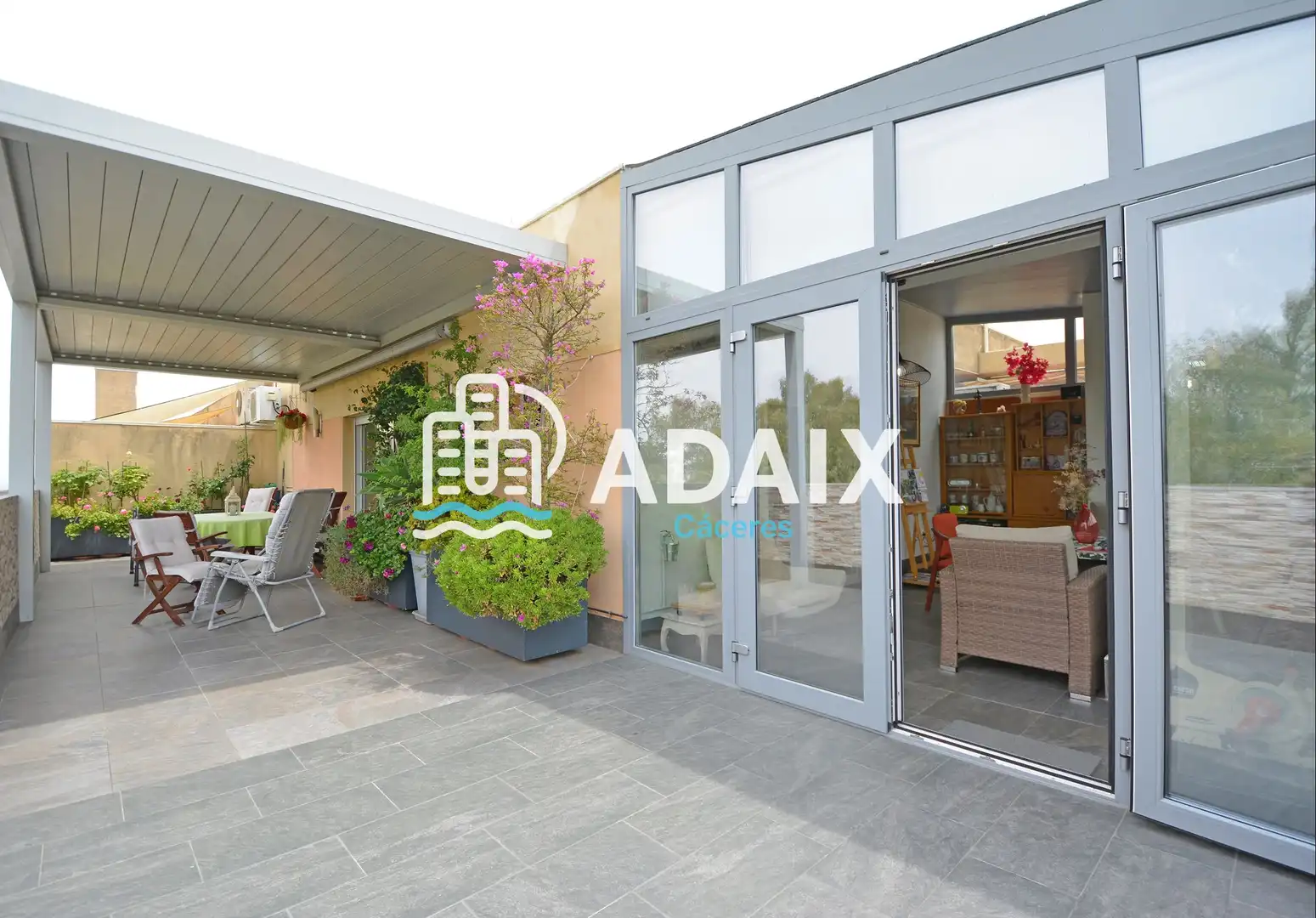 Terraza de Ático en venta en Cáceres con Aire acondicionado, Calefacción y Terraza