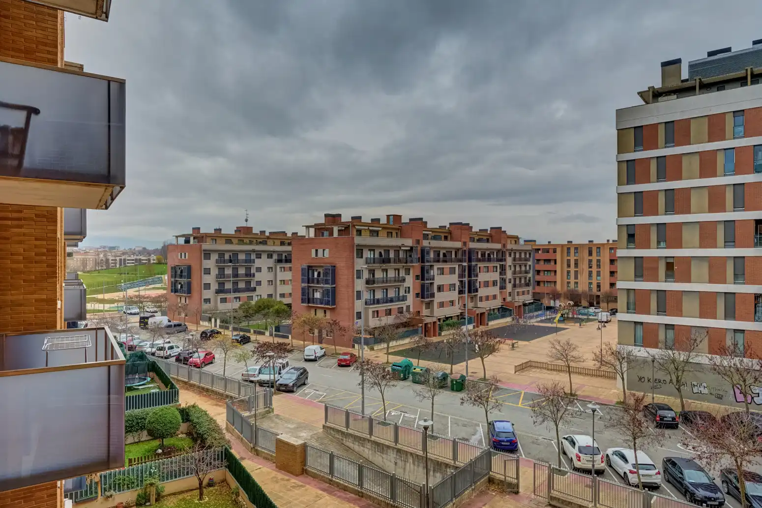 Vista exterior de Piso en venta en Berrioplano / Berriobeiti con Calefacción, Parquet y Trastero