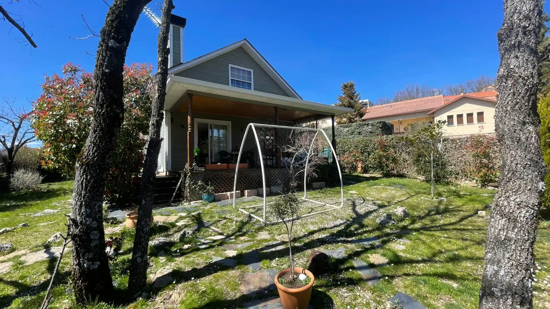 Jardín de Casa o chalet en venta en Cercedilla con Jardín privado y Piscina comunitaria