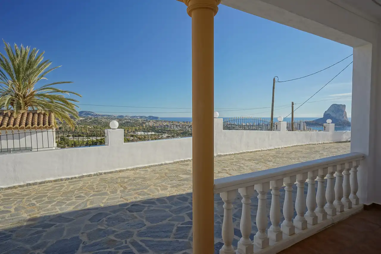 Terraza de Casa o chalet en venta en Calpe / Calp con Terraza y Trastero