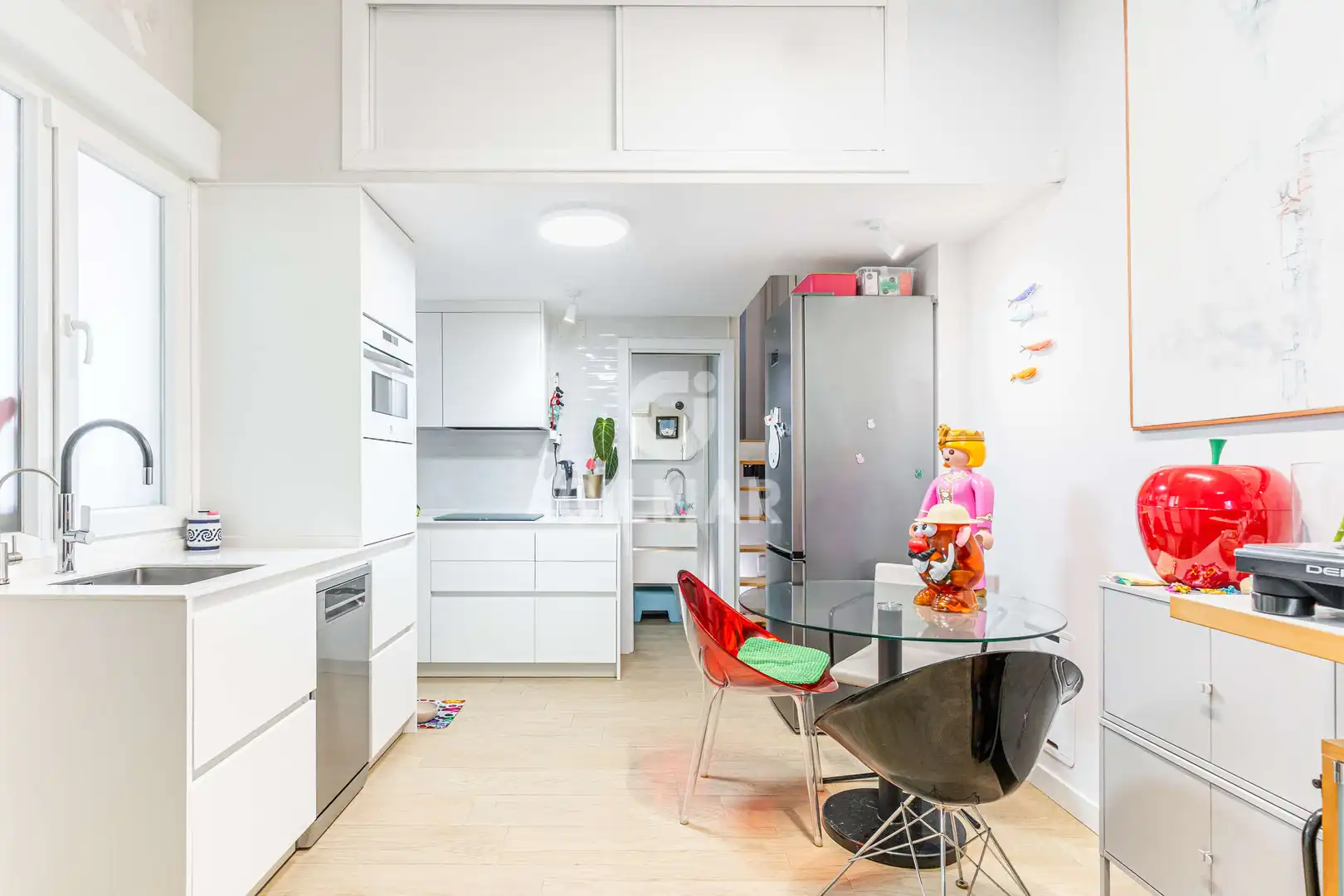 Kitchen of Flat for sale in Madrid  with Heating