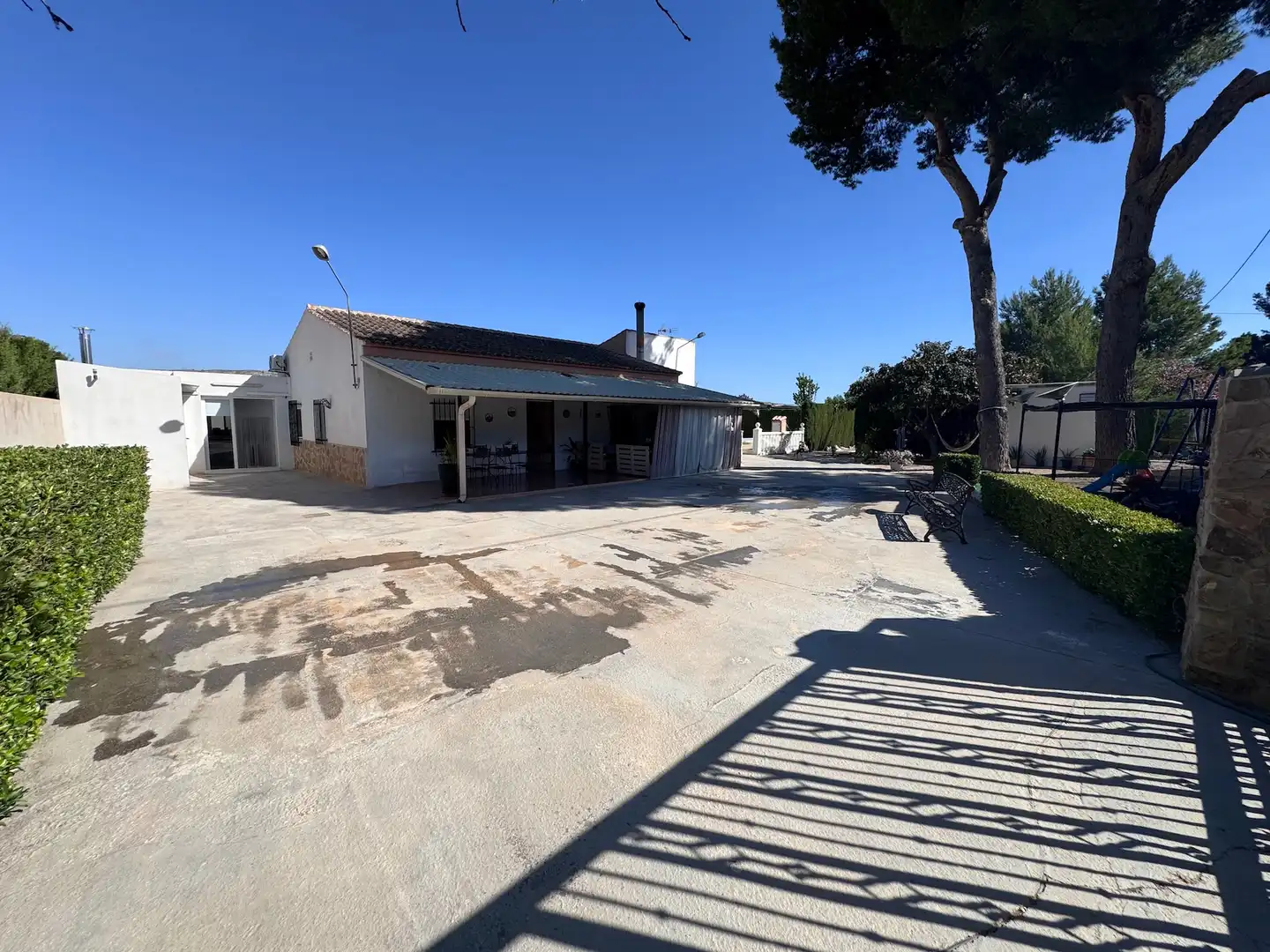 Vista exterior de Finca rústica en venta en Villena con Aire acondicionado, Calefacción y Jardín privado
