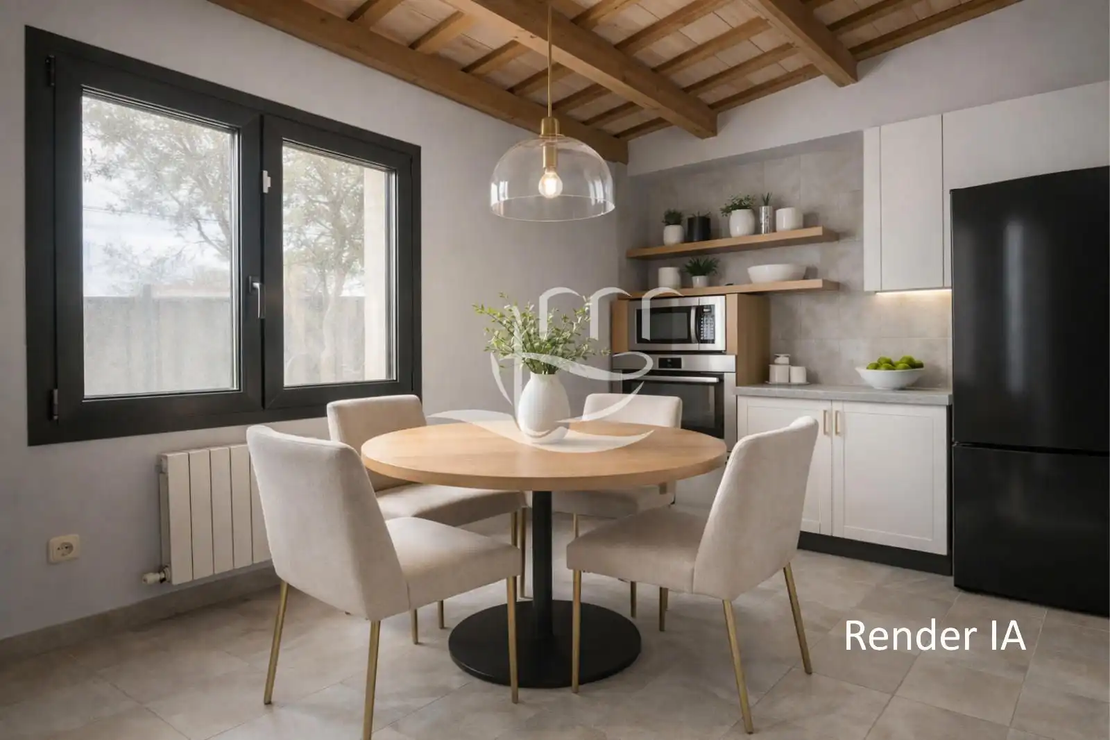 Comedor de Casa o chalet en venta en Mont-ras con Piscina y Alarma