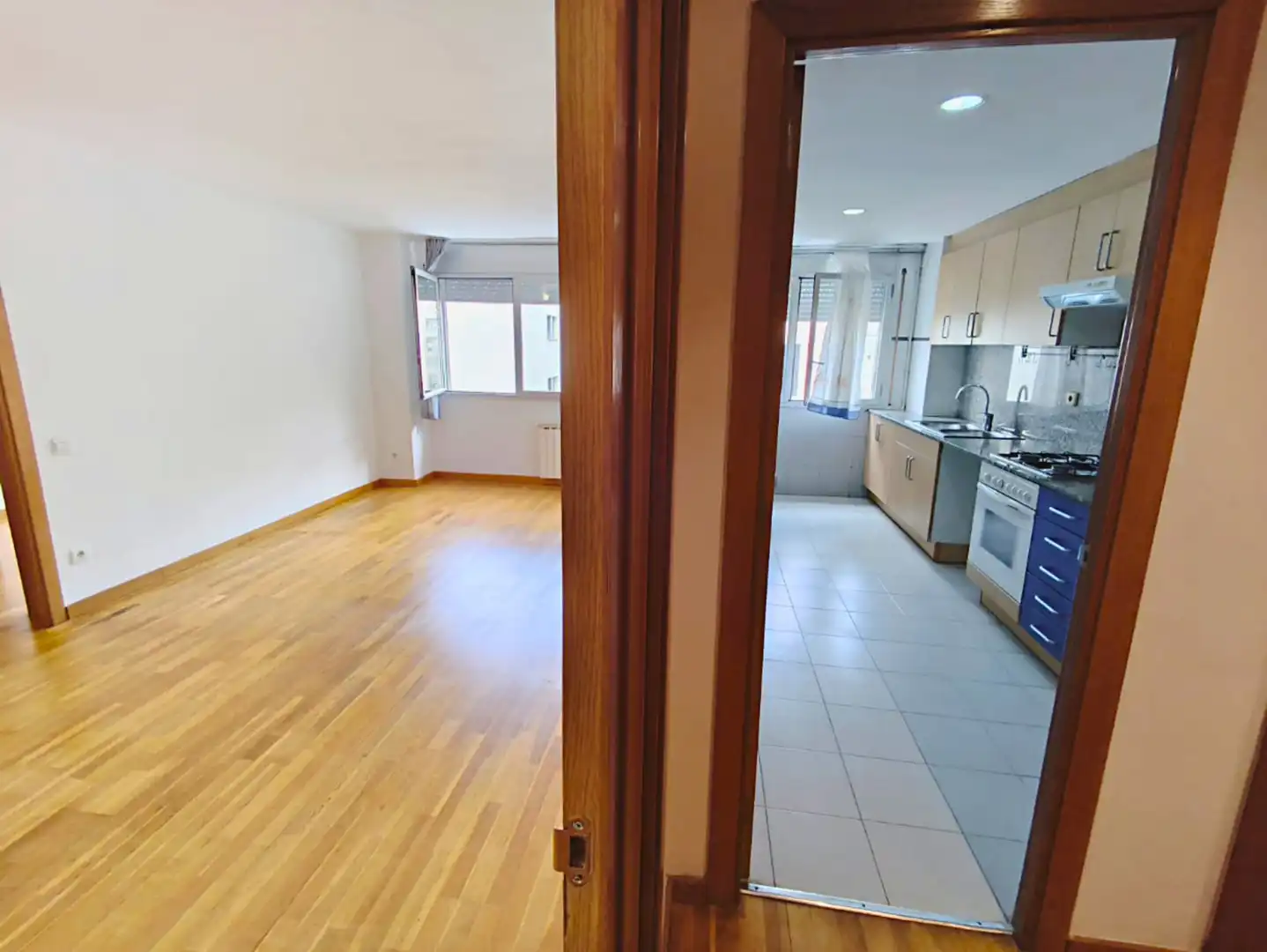 Vista exterior de Pis en venda en  Barcelona Capital amb Aire condicionat, Calefacció i Parquet