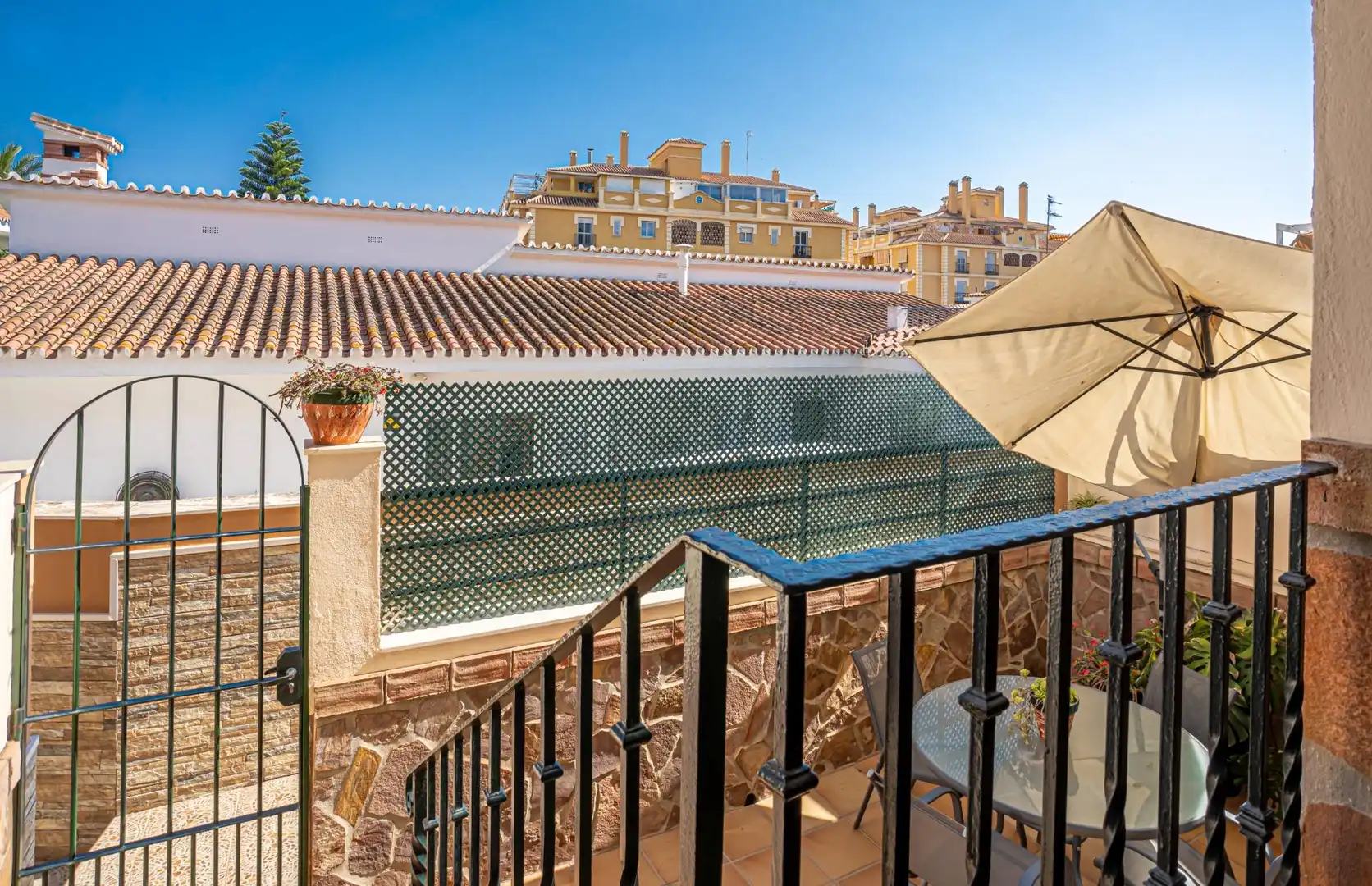 Terrassa de Casa adosada en venda en Rincón de la Victoria
