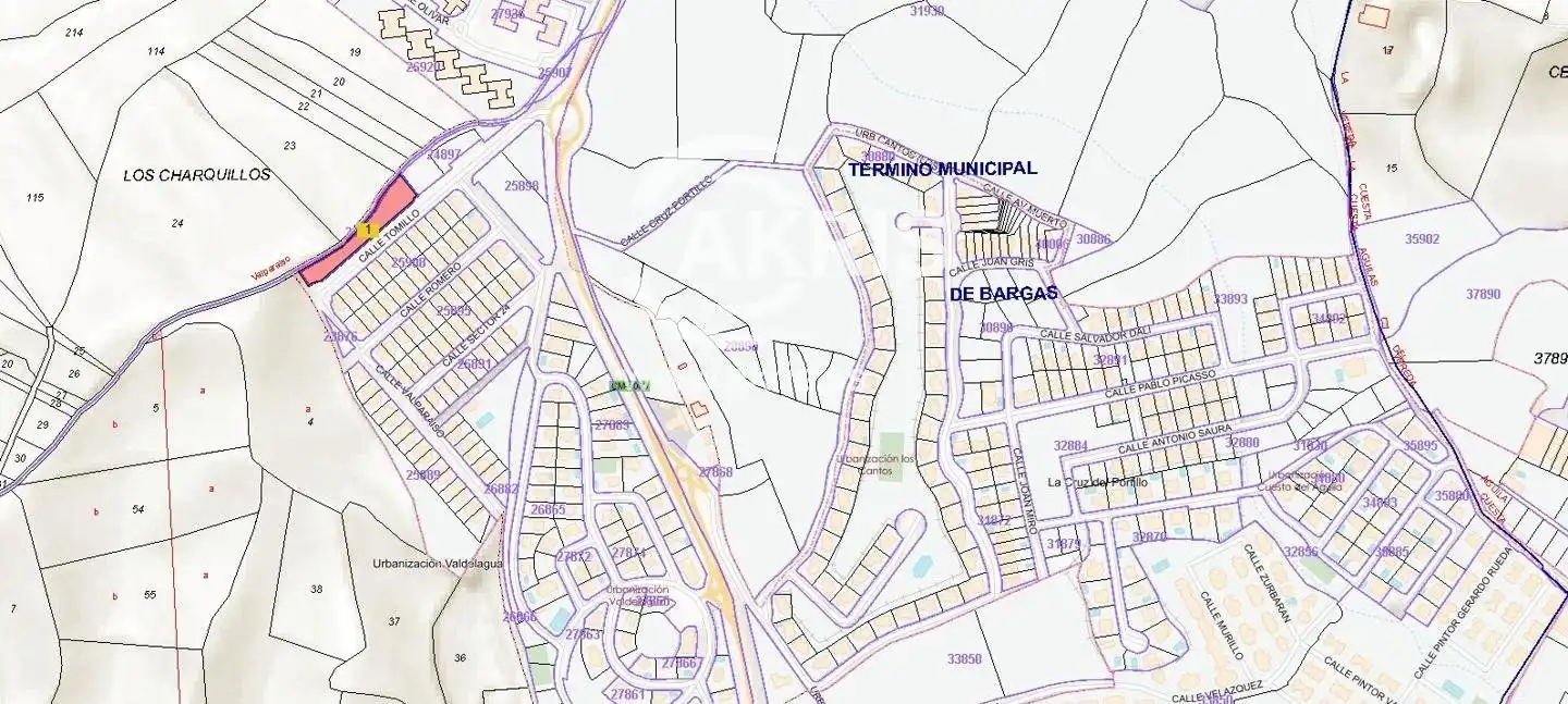 Rustikales Grundstück zum Verkauf in Calle Tomillo