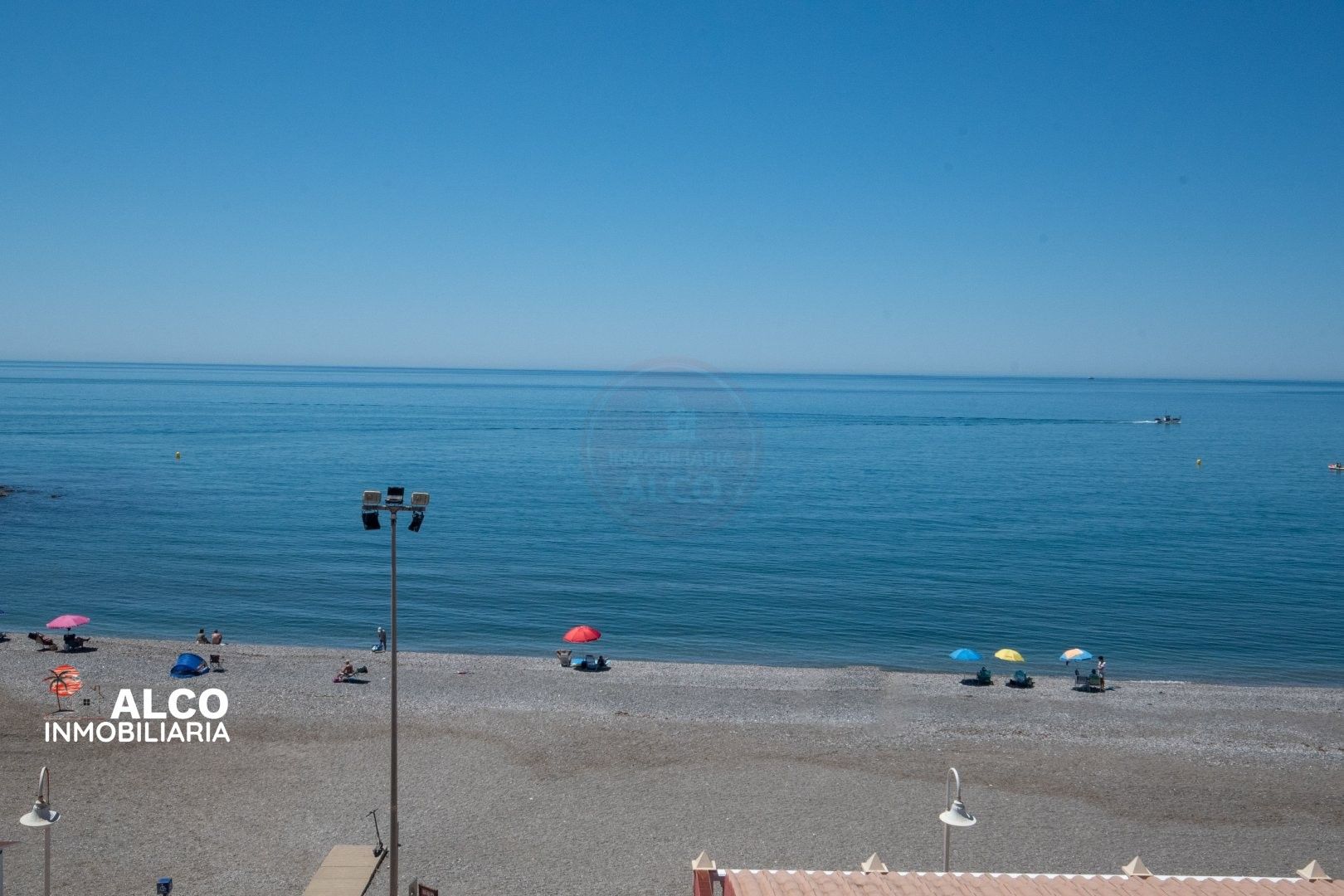 Exterior view of Flat for sale in Algarrobo  with Air Conditioner, Terrace and Furnished