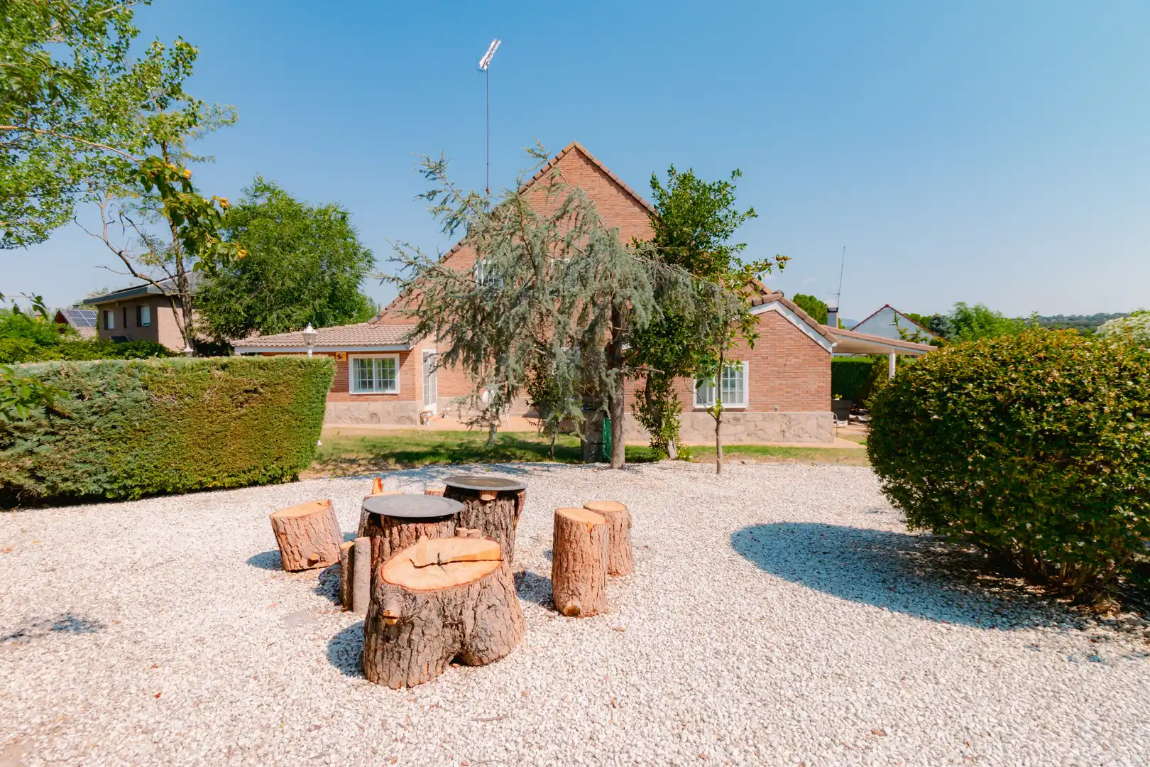 Jardí de Casa o xalet en venda en Las Rozas de Madrid amb Calefacció, Jardí privat i Parquet