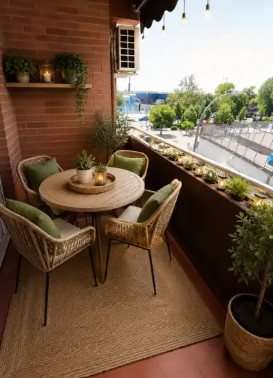 Balcony of Flat for sale in Móstoles  with Heating, Parquet flooring and Terrace