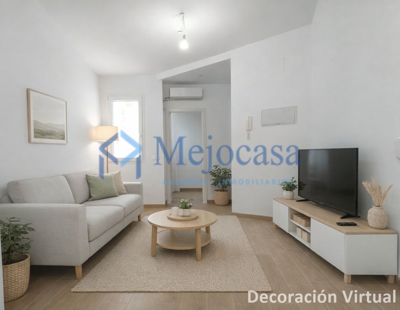 Sala d'estar de Apartament en venda en  Madrid Capital amb Aire condicionat i Calefacció
