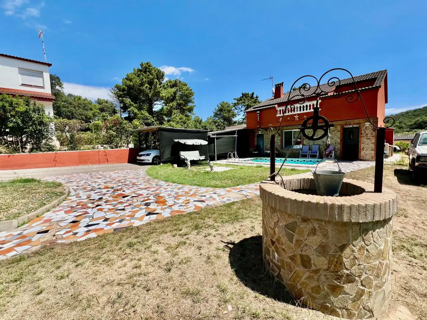 Jardí de Casa o xalet en venda en Llagostera
