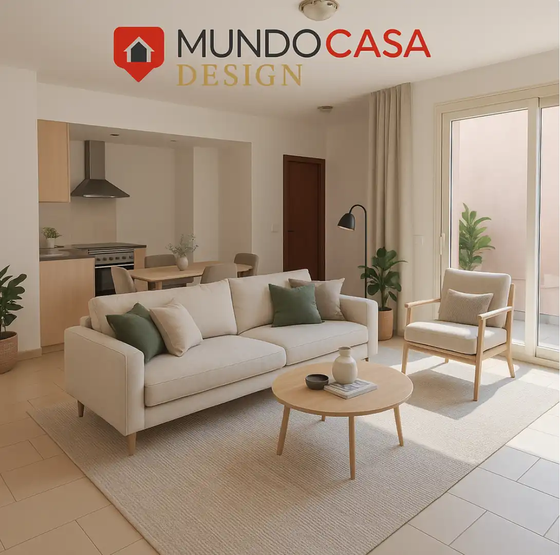 Sala de estar de Piso en venta en Figueres con Calefacción y Terraza