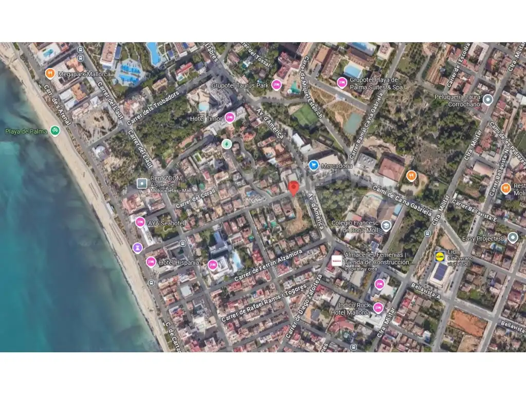 Wohnbaugrundstück zum Verkauf in Platja de Palma