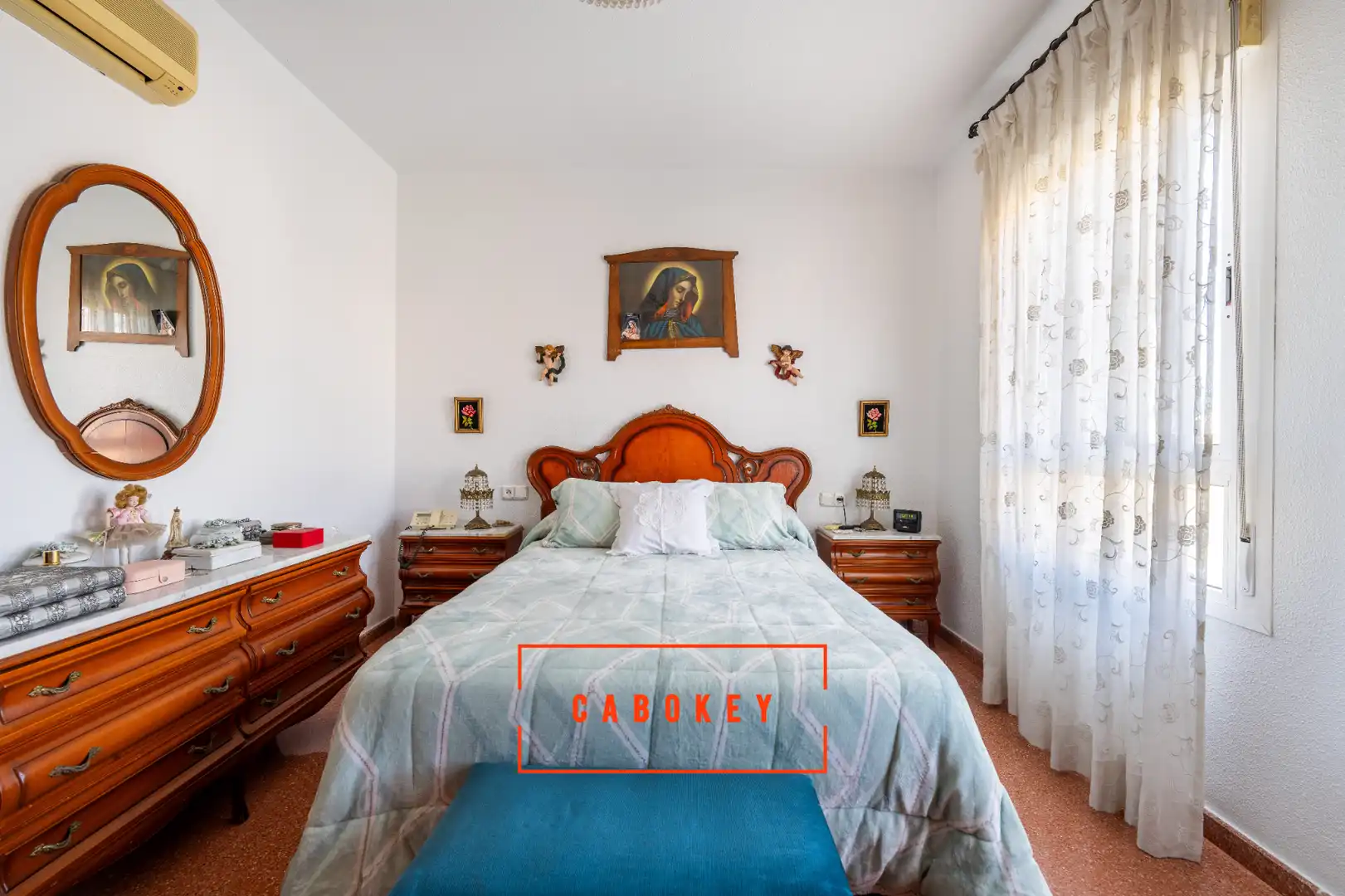 Dormitori de Casa adosada en venda en Almería amb Aire condicionat, Calefacció i Terrassa