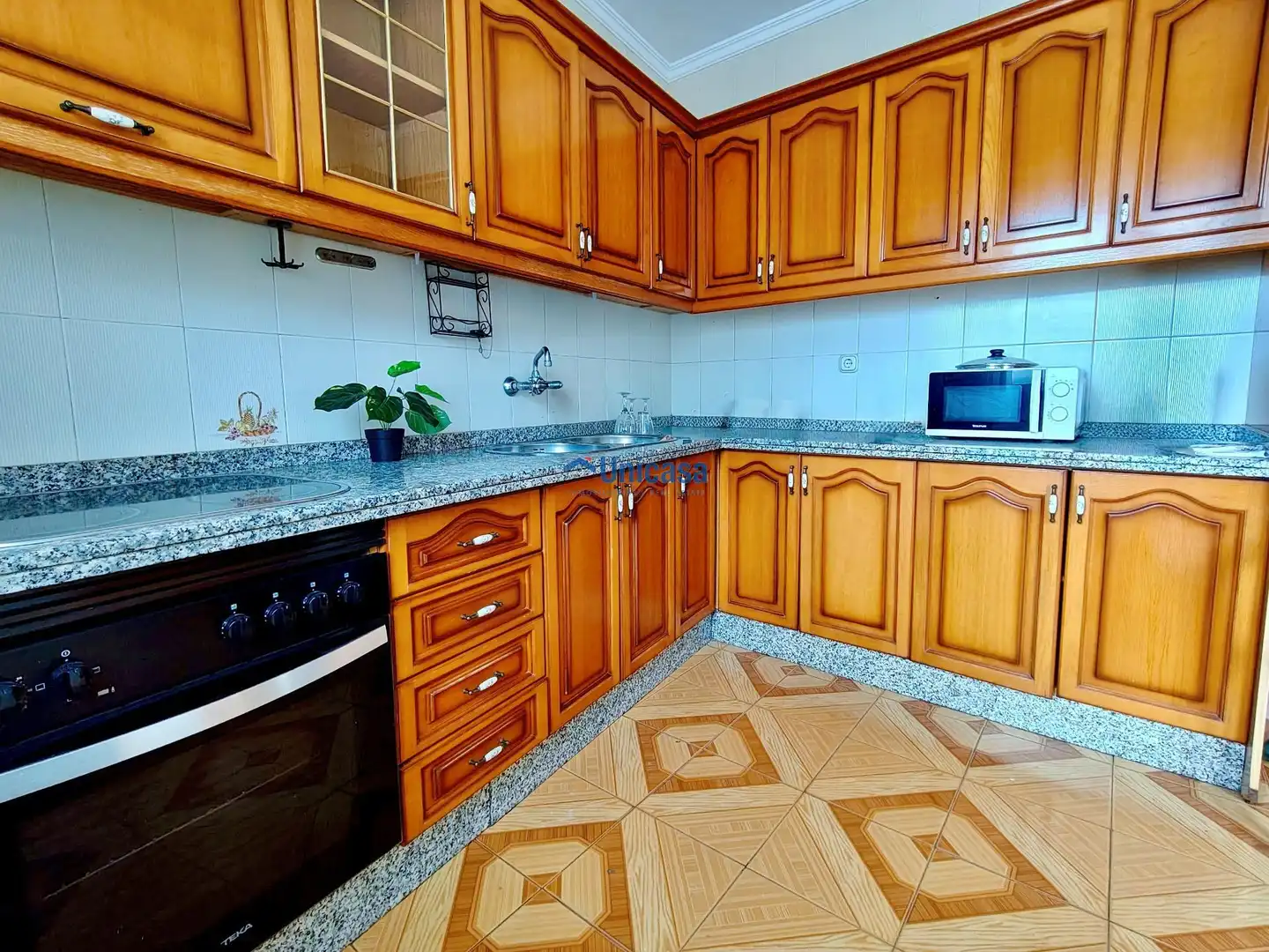 Kitchen of Flat for sale in Málaga  with Air Conditioner, Terrace and Furnished