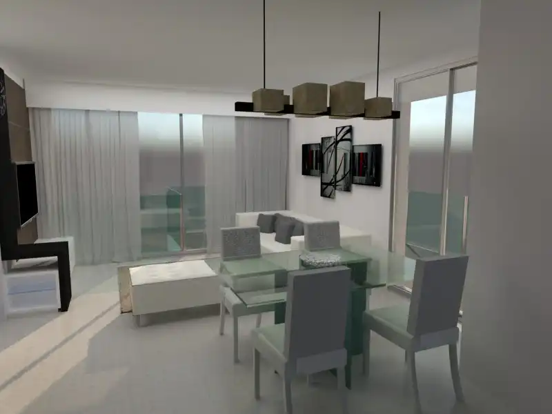 Dining room of Flat for sale in Finestrat  with Air Conditioner, Private garden and Terrace