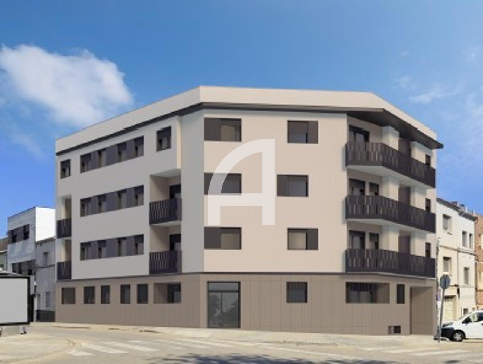 Vista exterior de Pis en venda en Terrassa amb Aire condicionat, Calefacció i Terrassa